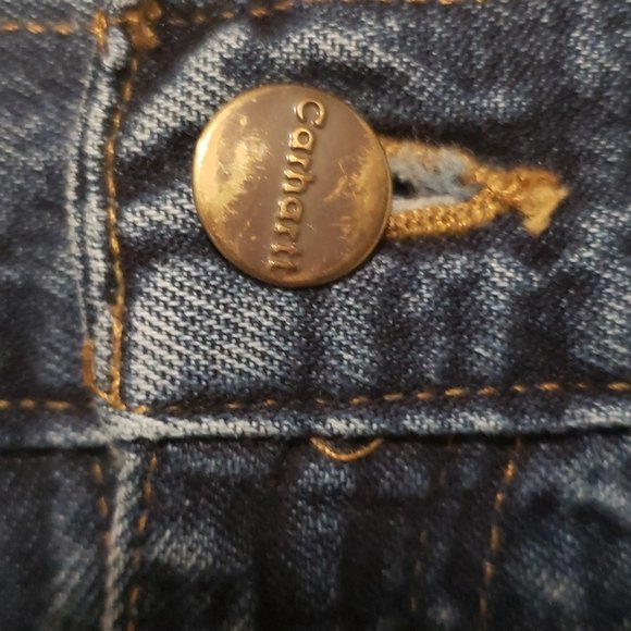 Carhartt Orginal Dungaree Fit Jeans40x32 Streetwear Workwear - Picture 5 of 9